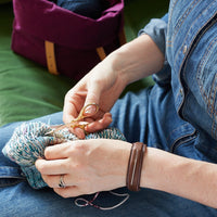 Hide & Hammer Magnetic Leather Cuff