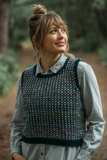 Tessellated Vest by Andrea Mowry Yarn Bundle