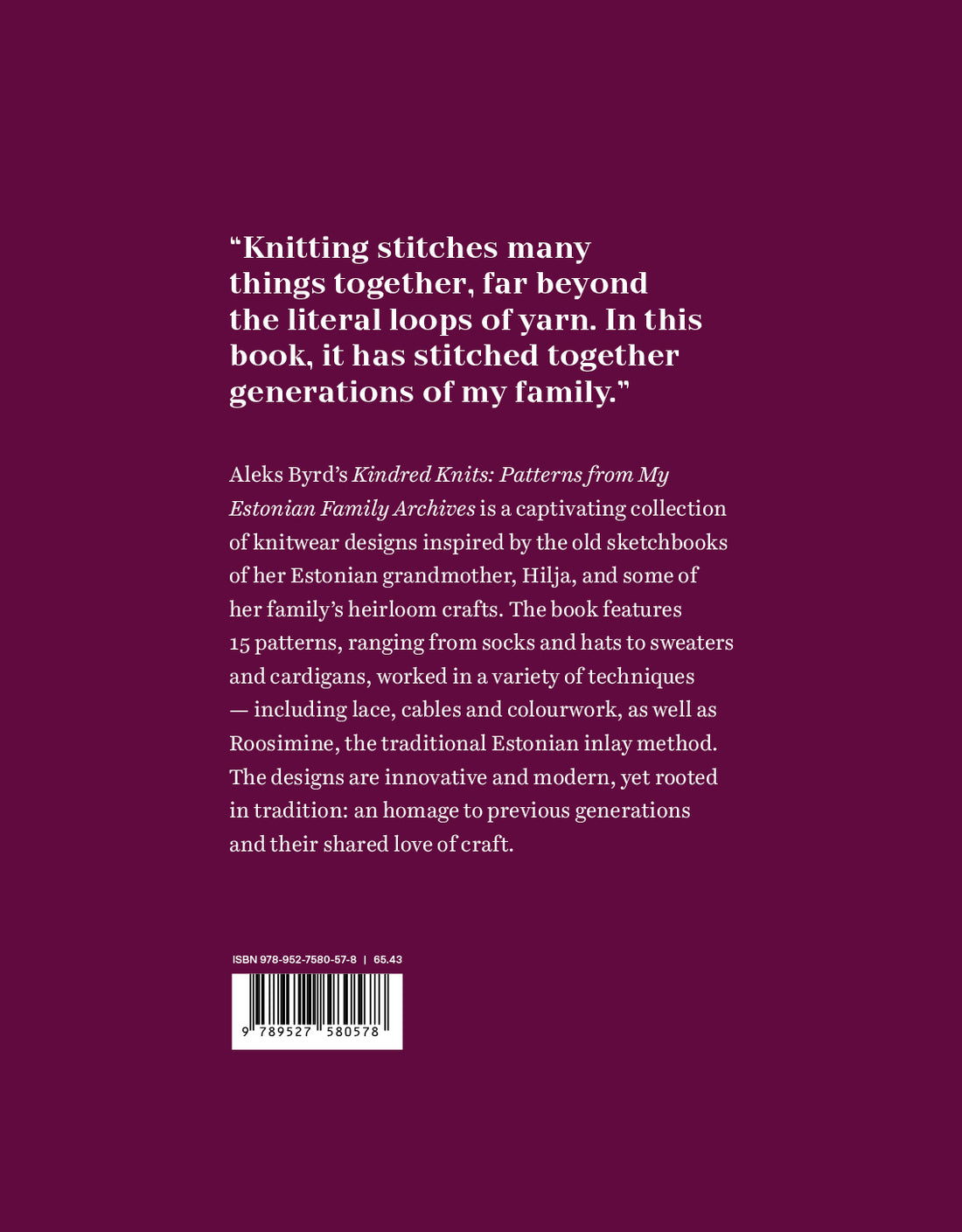 Kindred Knits by Aleks Byrd