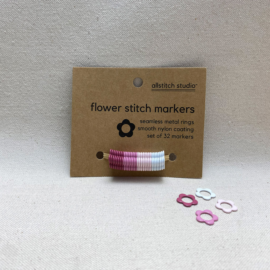 Allstitch Studio Large Flower Stitch Markers