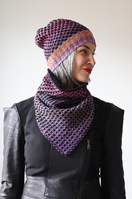 Thistle Thorn Cowl by Lavanya Patricella Yarn Bundle