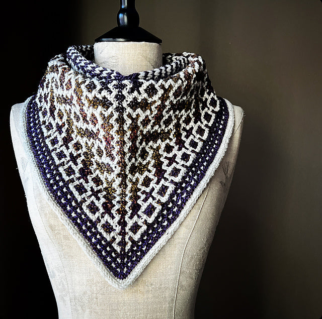 Dark Matter Cowl by Cheryl Faust Yarn Bundle