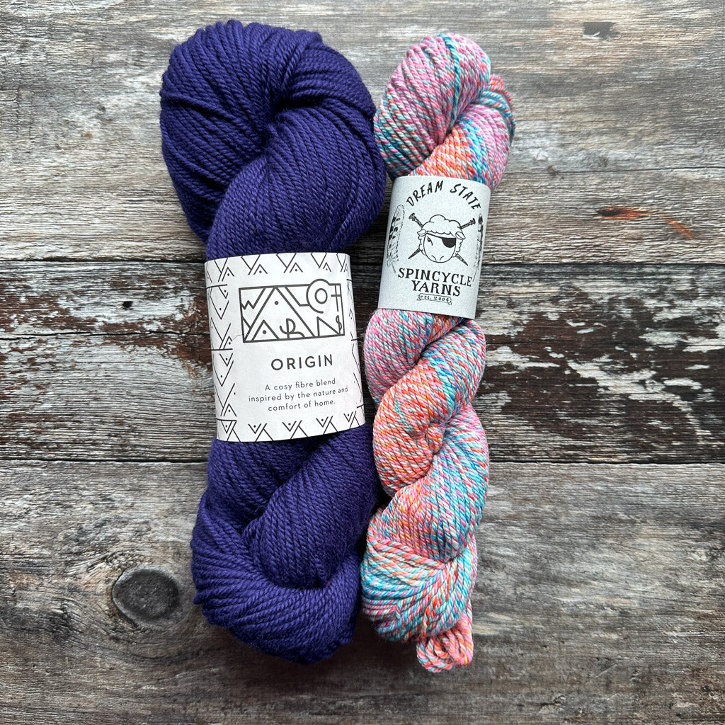 Dark Matter Cowl by Cheryl Faust Yarn Bundle
