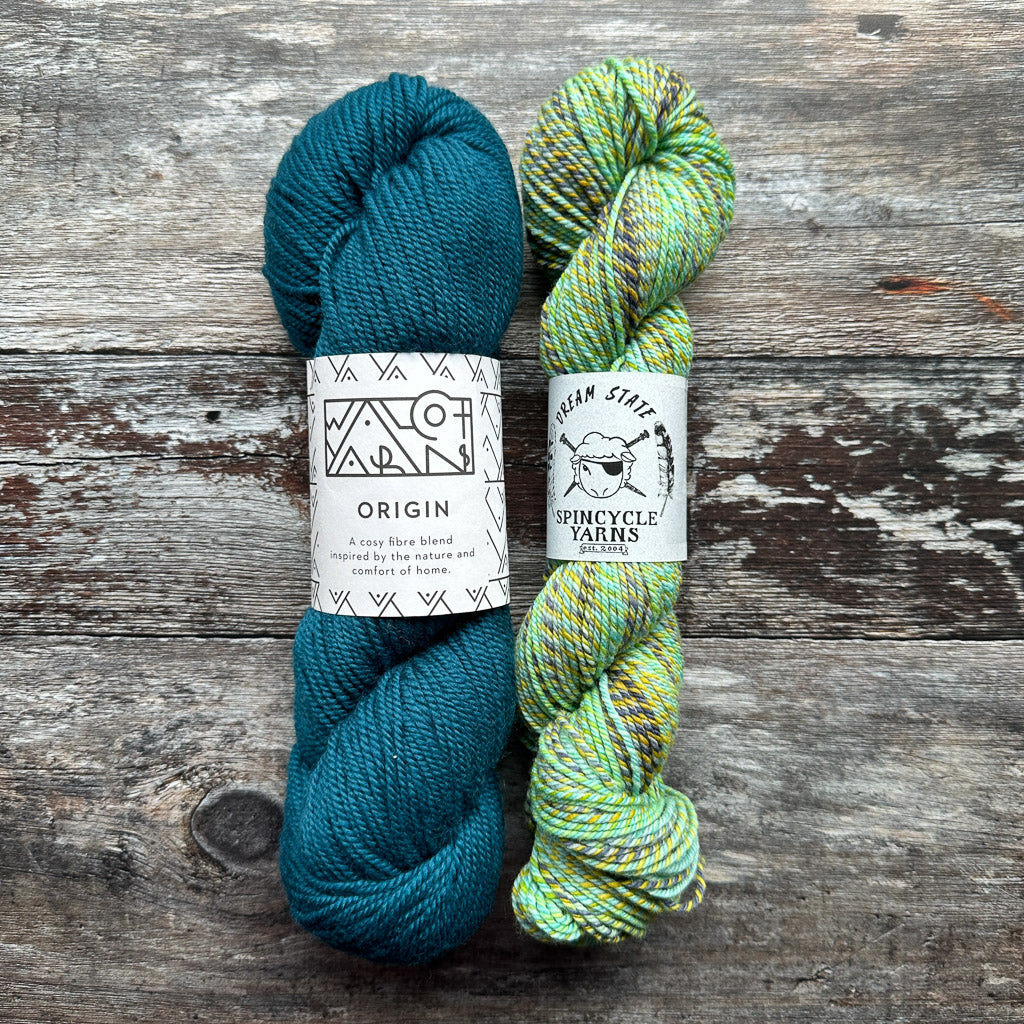 Dark Matter Cowl by Cheryl Faust Yarn Bundle