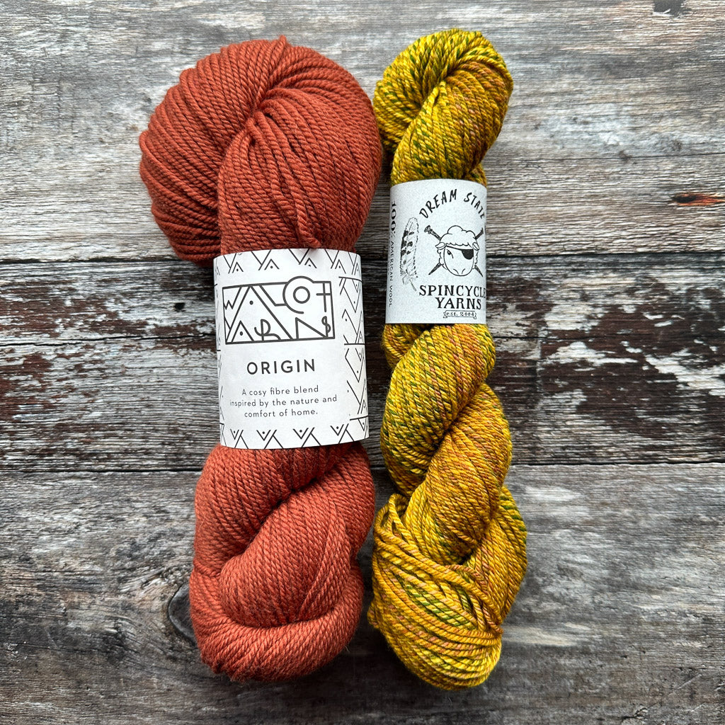 Dark Matter Cowl by Cheryl Faust Yarn Bundle