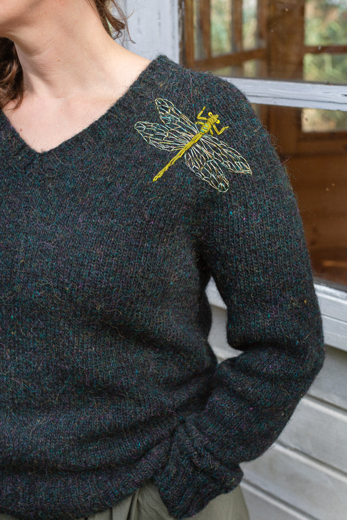Embroidery on Knits by Judit Gummlich