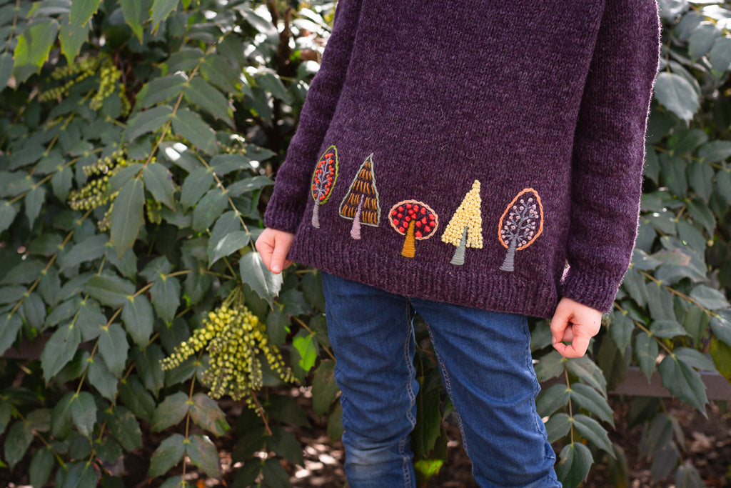 Embroidery on Knits by Judit Gummlich