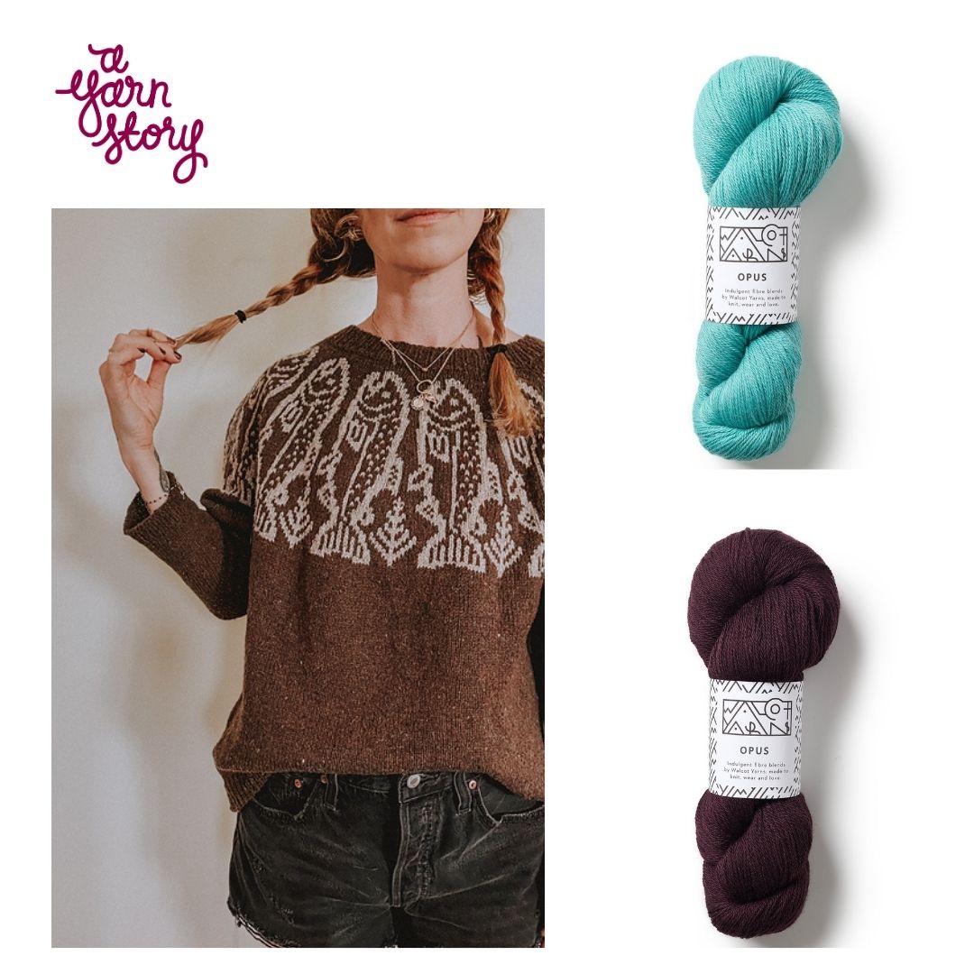 King Salmon Light by Caitlin Hunter - Opus Yarn Bundle