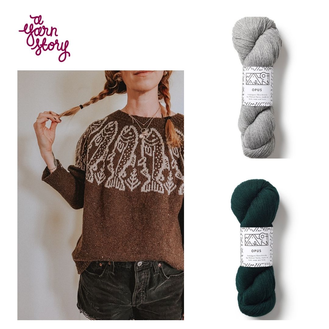 King Salmon Light by Caitlin Hunter - Opus Yarn Bundle