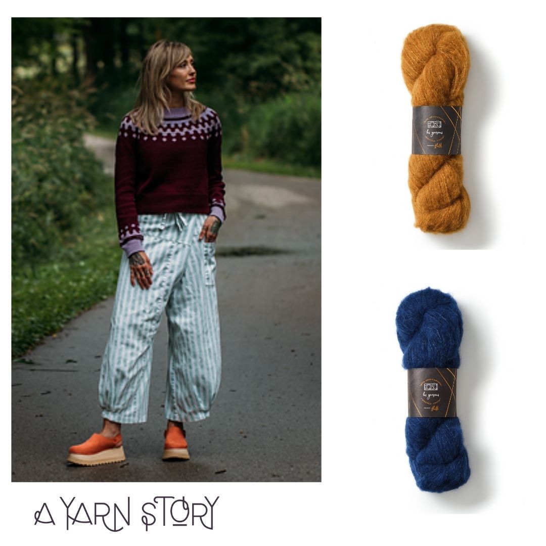 Ooey Gooey by Andrea Mowry Yarn Bundle (Super Fluffy Version)