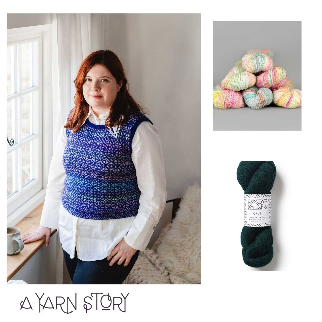 Saar Vest by Aleks Byrd Yarn Bundle