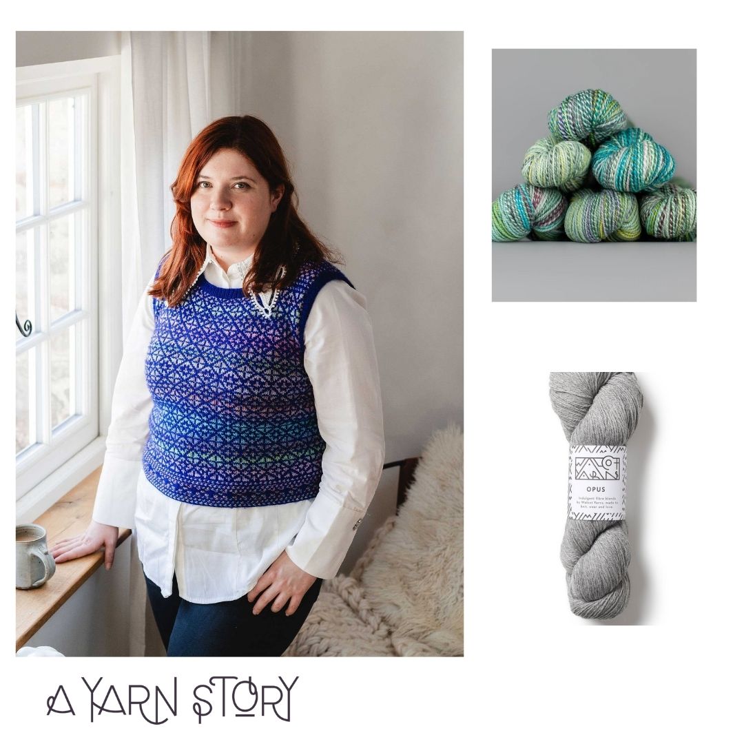 Saar Vest by Aleks Byrd Yarn Bundle