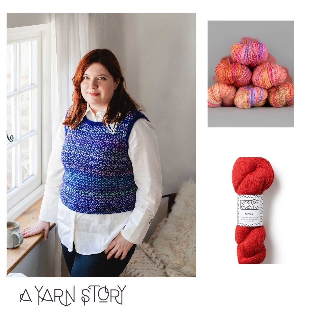 Saar Vest by Aleks Byrd Yarn Bundle