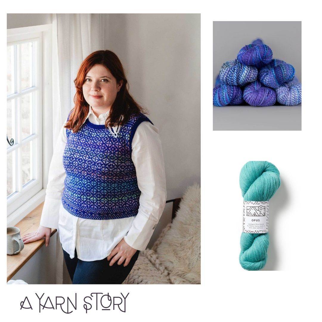 Saar Vest by Aleks Byrd Yarn Bundle