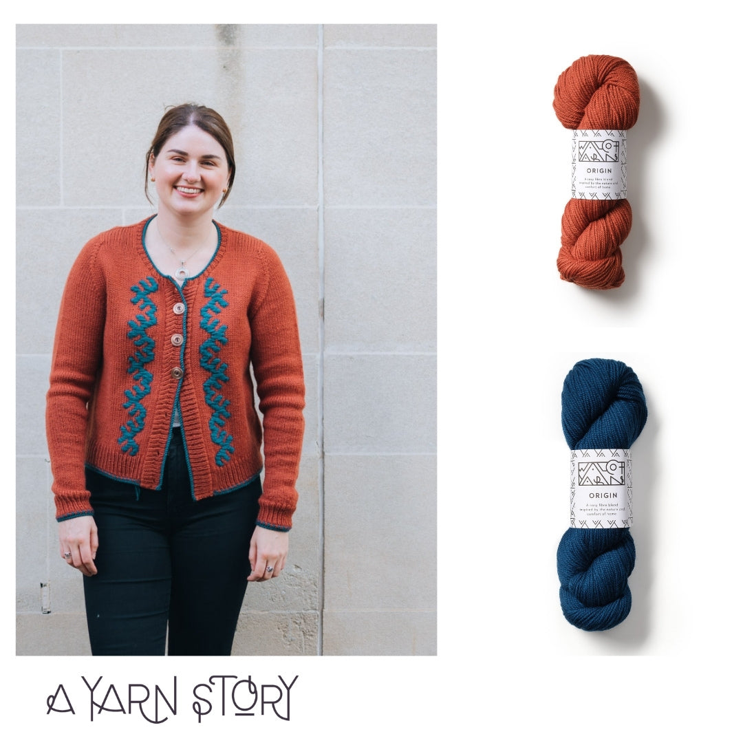 Sitsijakk by Aleks Byrd Yarn Bundle