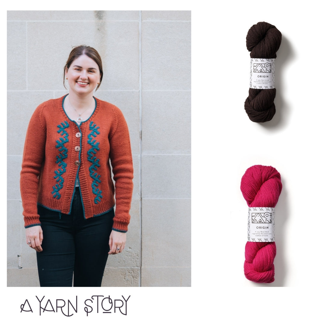 Sitsijakk by Aleks Byrd Yarn Bundle