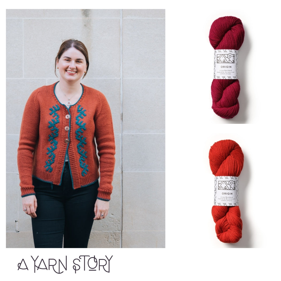 Sitsijakk by Aleks Byrd Yarn Bundle