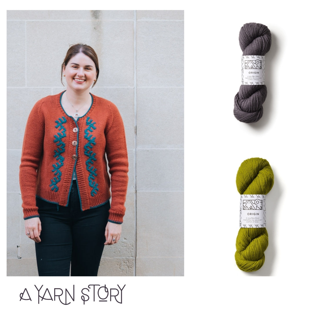 Sitsijakk by Aleks Byrd Yarn Bundle