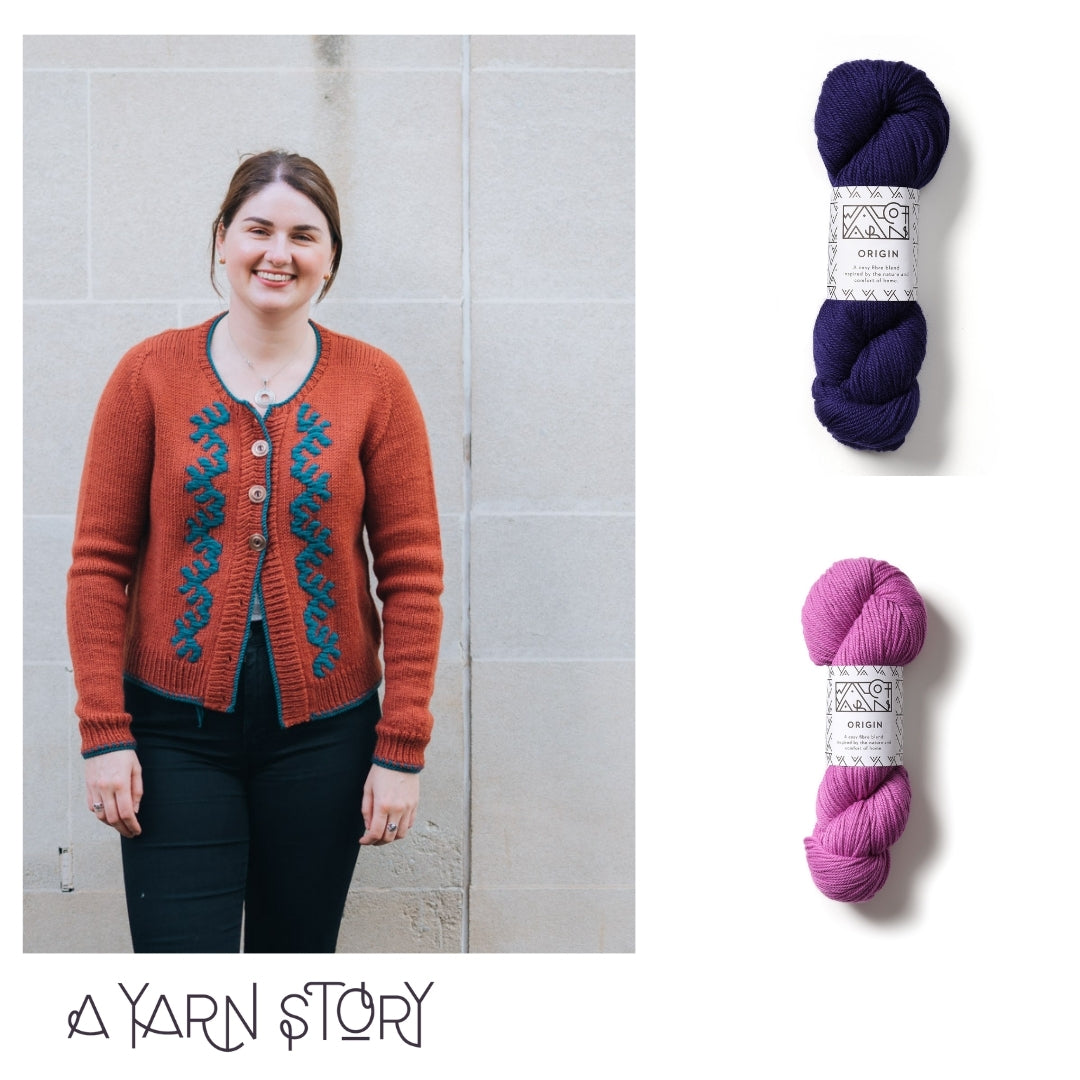 Sitsijakk by Aleks Byrd Yarn Bundle