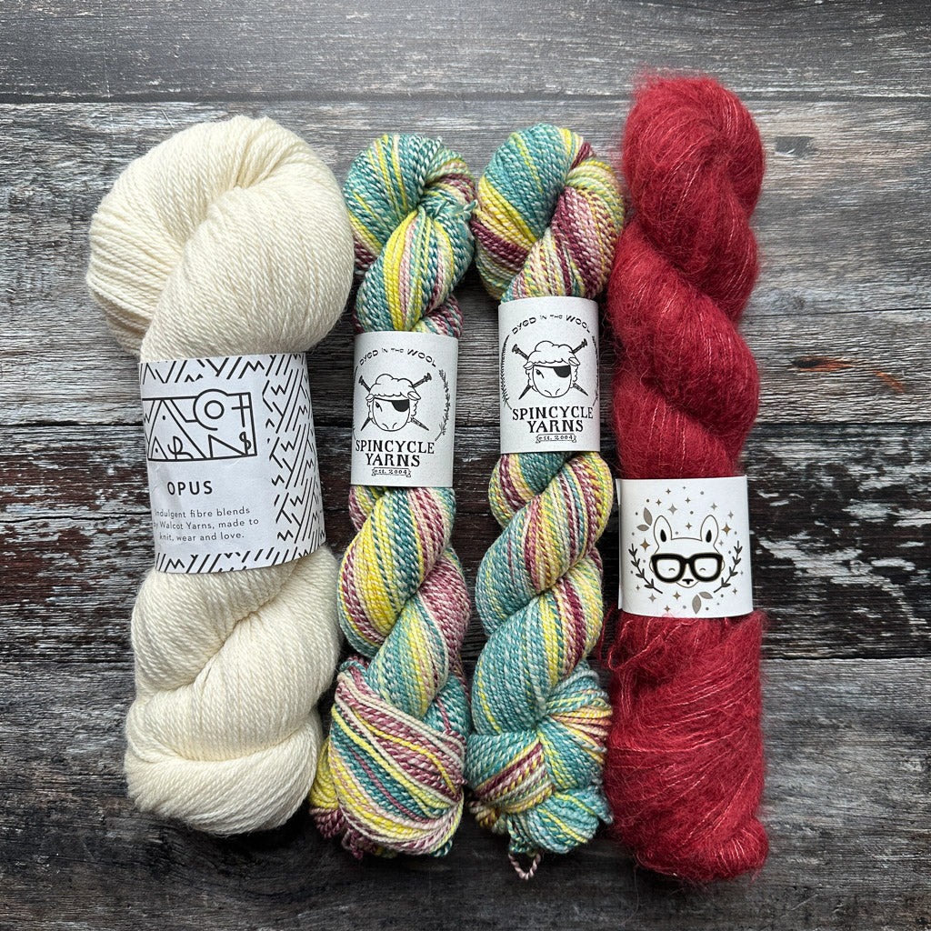 Tessellated Vest by Andrea Mowry Yarn Bundle