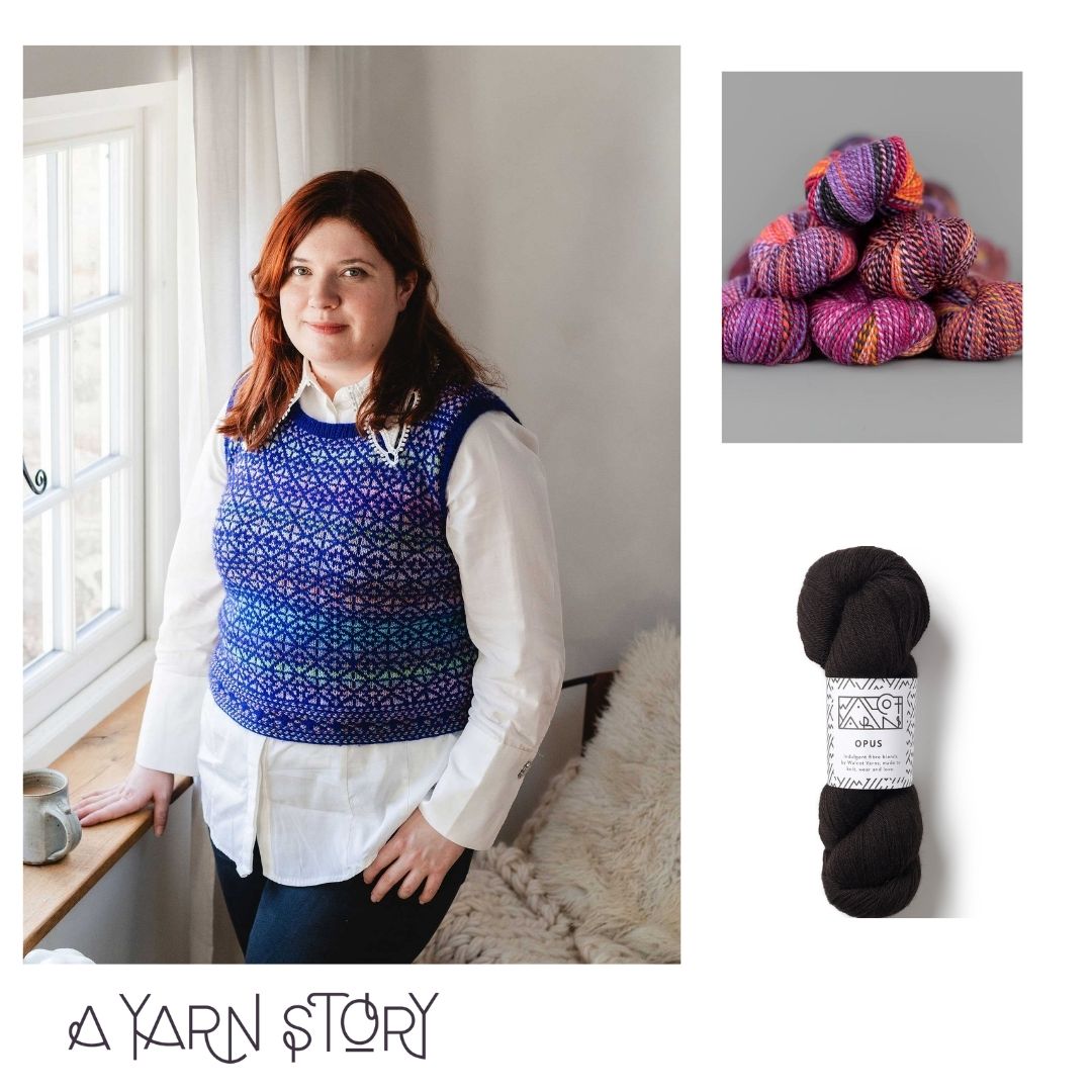 Saar Vest by Aleks Byrd Yarn Bundle