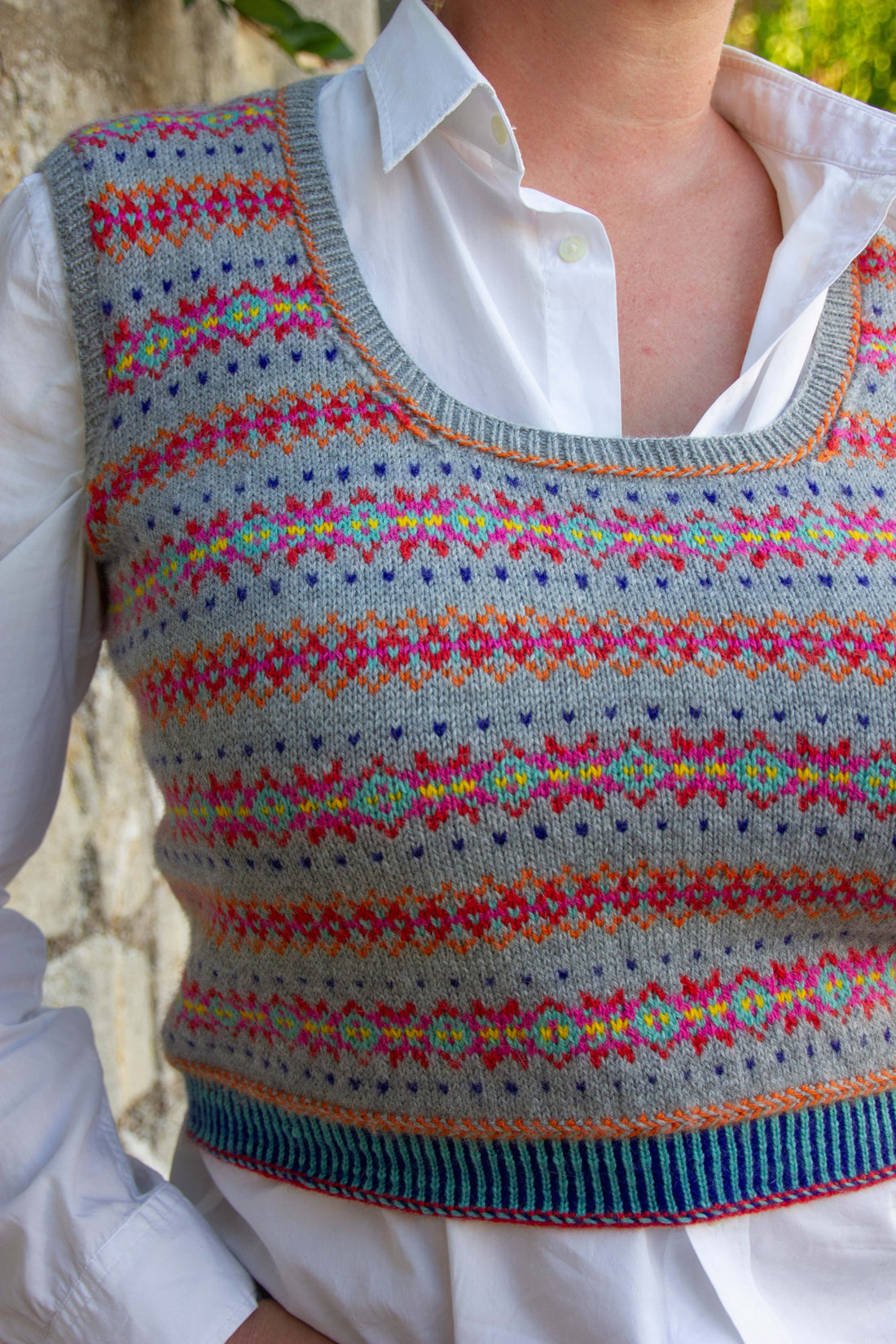 Martindale Colourwork Vest Pattern by A Yarn Story (Digital)