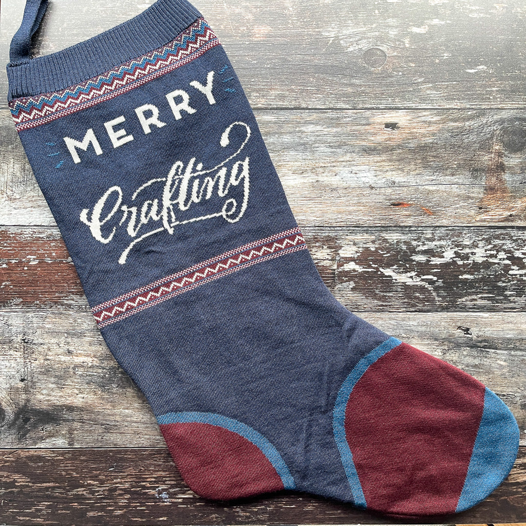 Merry Crafting Christmas Stocking Embroidery Kit