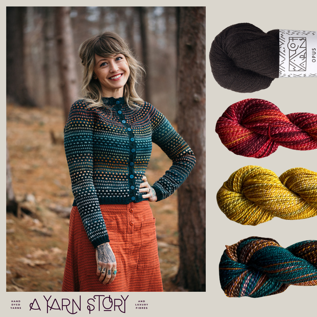 Andrea Mowry Shiftigan Yarn Bundle