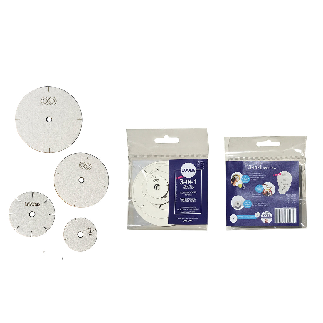 3-in-1 Paper Pom Pom Trim Guide