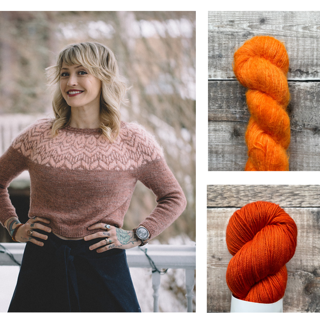 Les-Garcons-Suri- Mikaels-Hunting-Vest-Magpie-Fibers-Swanky-Sock-#onpurpose