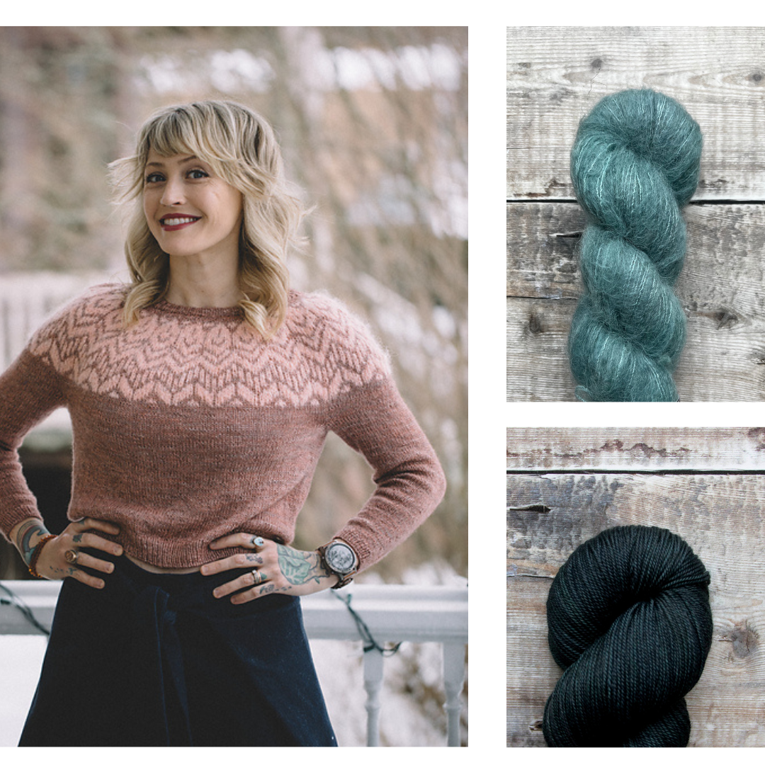 Les-Garcons-Suri-Jasons-Aqua-Magpie-Fibers-Swanky-Sock-Follow-You-into-the-Dark