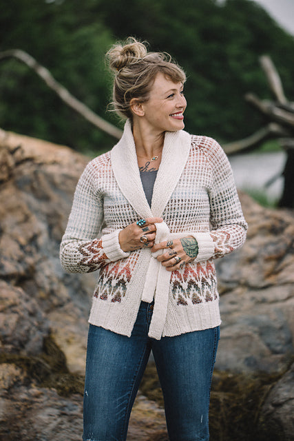 Andrea Mowry Spark Cardigan Yarn Bundle