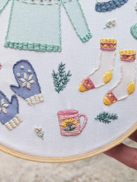 Cozy Winter Embroidery Kit