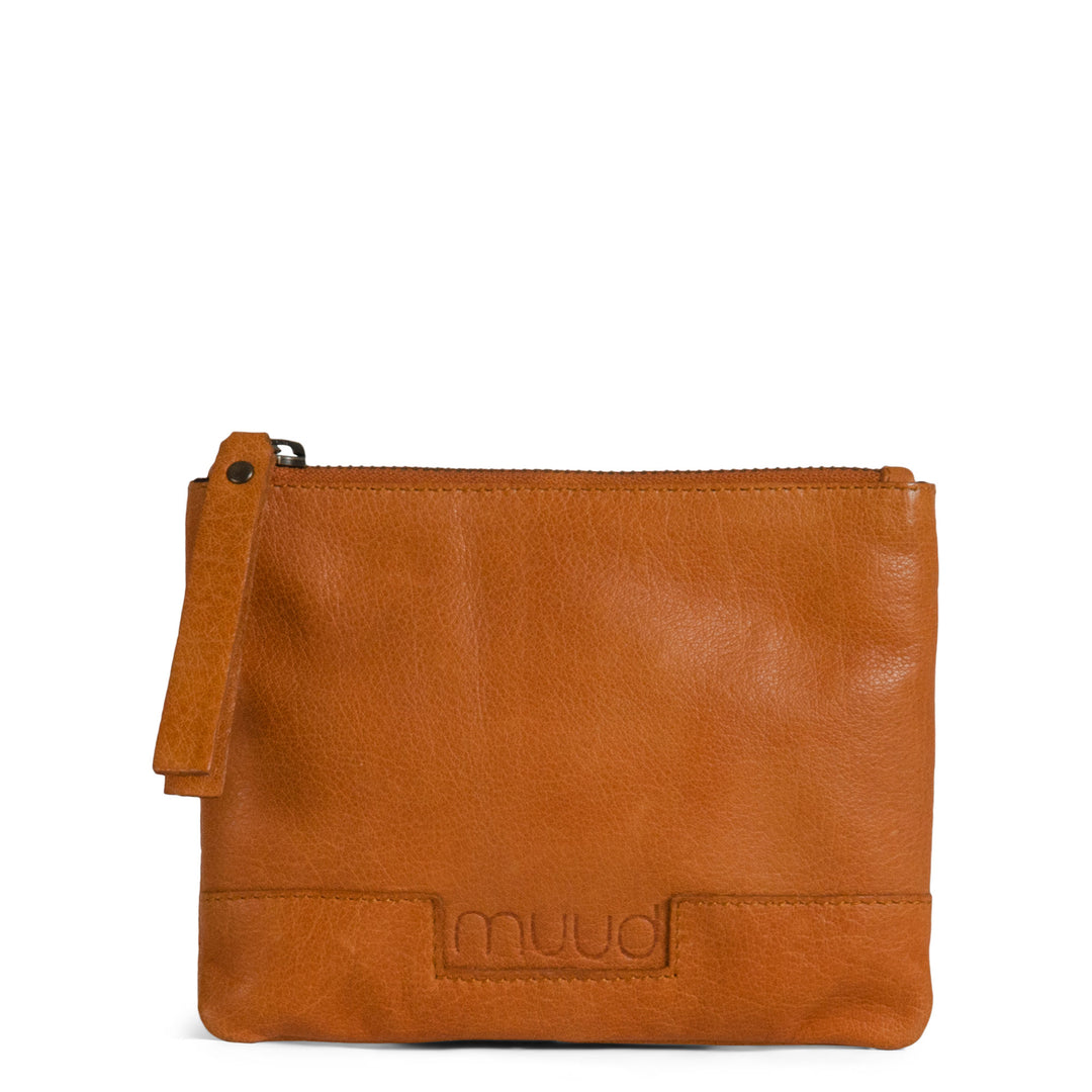 muud Wind Leather Clutch
