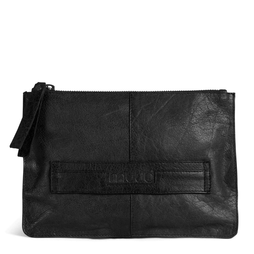 muud Dust Leather Clutch