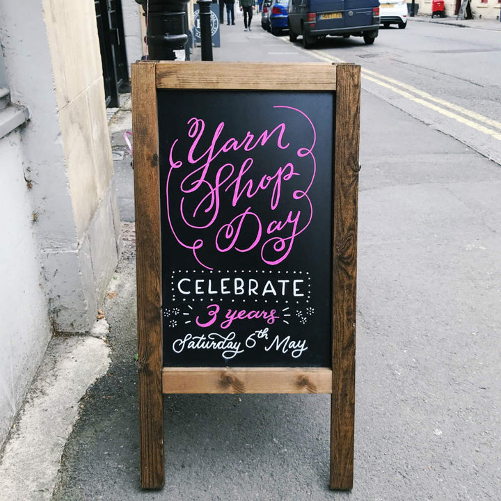 Yarn Shop Day / Anniversary Wrap Up