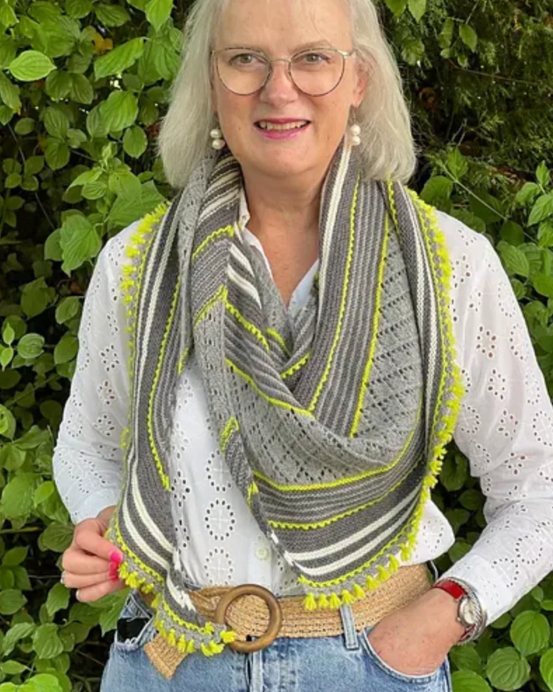 Chelwood Shawl by Amanda Jones