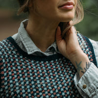 Tessellated Vest by Andrea Mowry Yarn Bundle