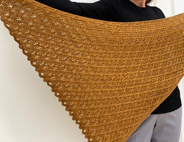 Cholla Shawl Pattern by Emma Vining (Digital)