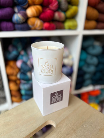 A Yarn Story Candle