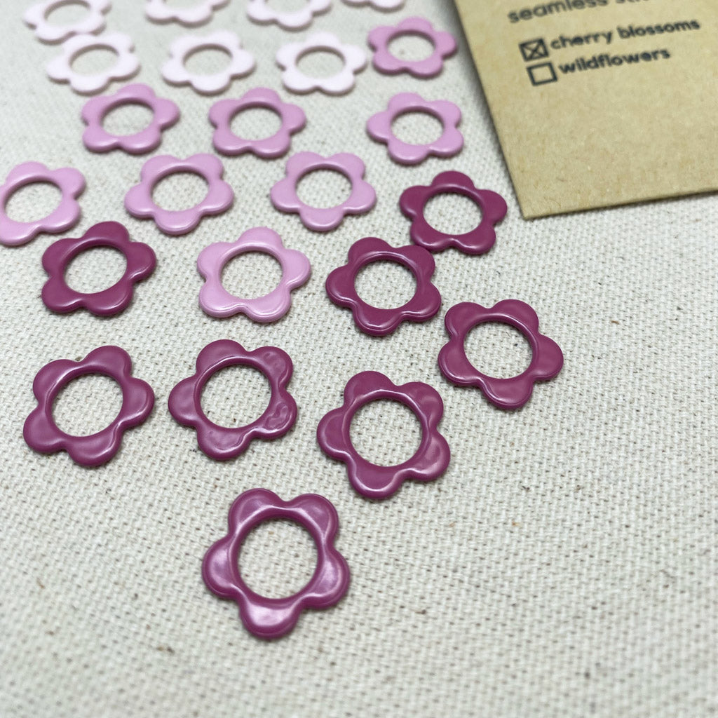 Allstitch Studio Large Flower Stitch Markers