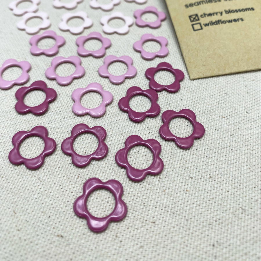 Allstitch Studio Large Flower Stitch Markers