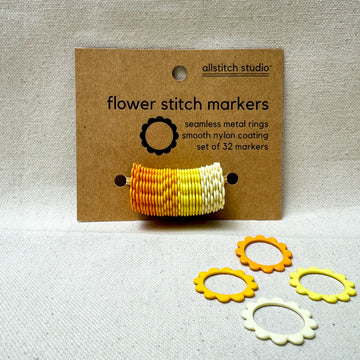 Allstitch Studio Extra Larger Flower Stitch Markers