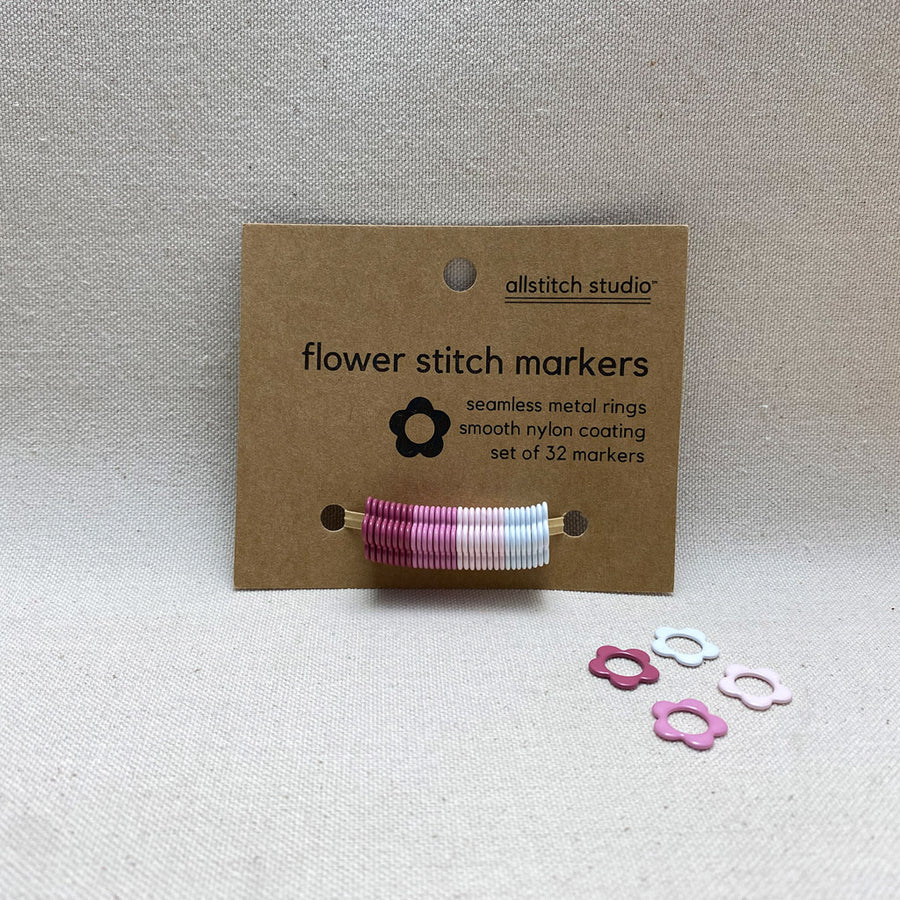 Allstitch Studio Large Flower Stitch Markers