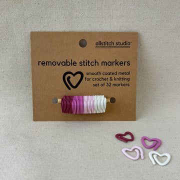 Allstitch Studio Removable Heart Stitch Markers