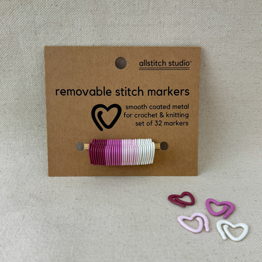 Allstitch Studio Removable Heart Stitch Markers