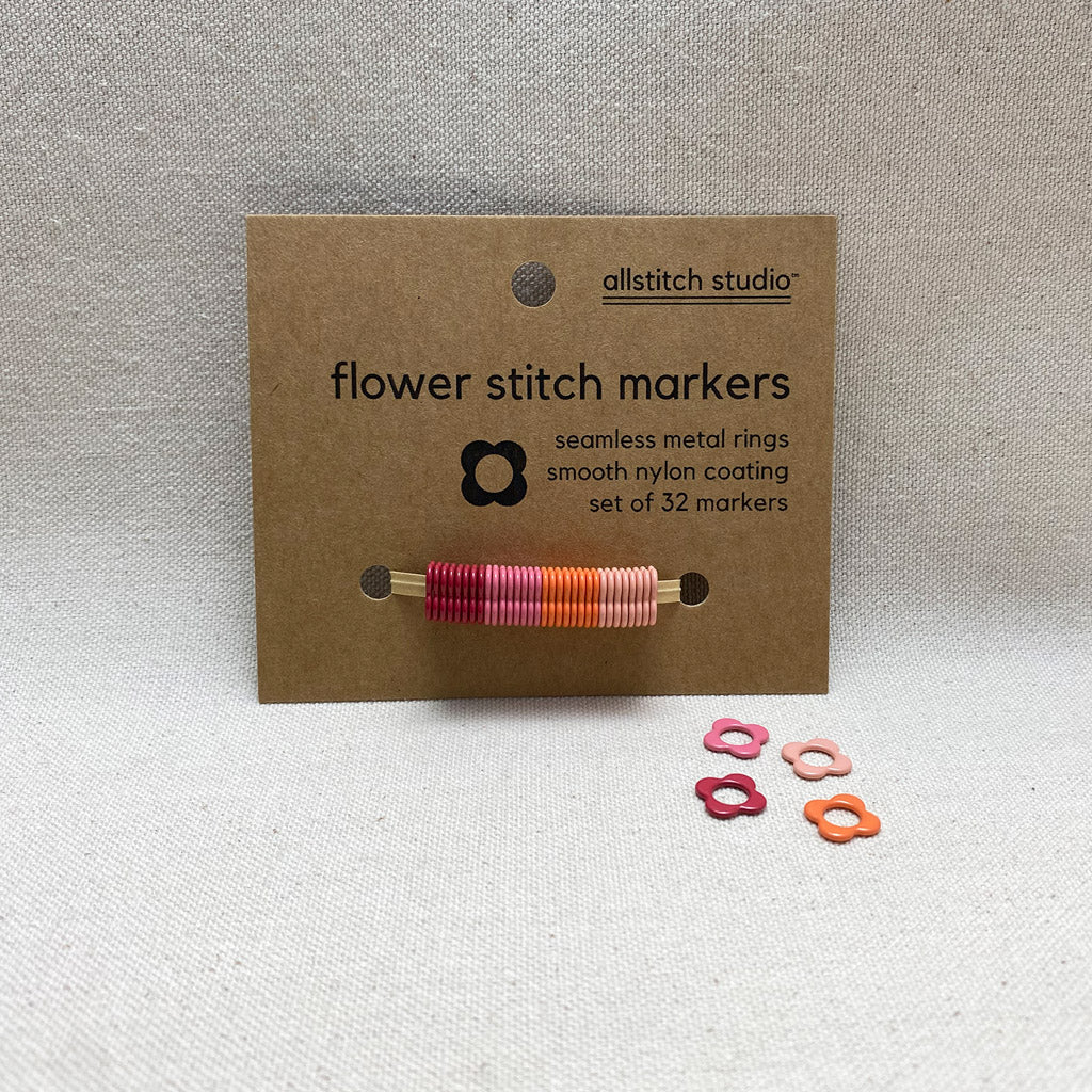 Allstitch Studio Small Flower Stitch Markers