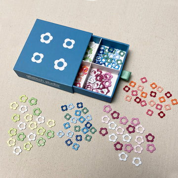 Allstitch Studio Flower Stitch Marker Sampler Box