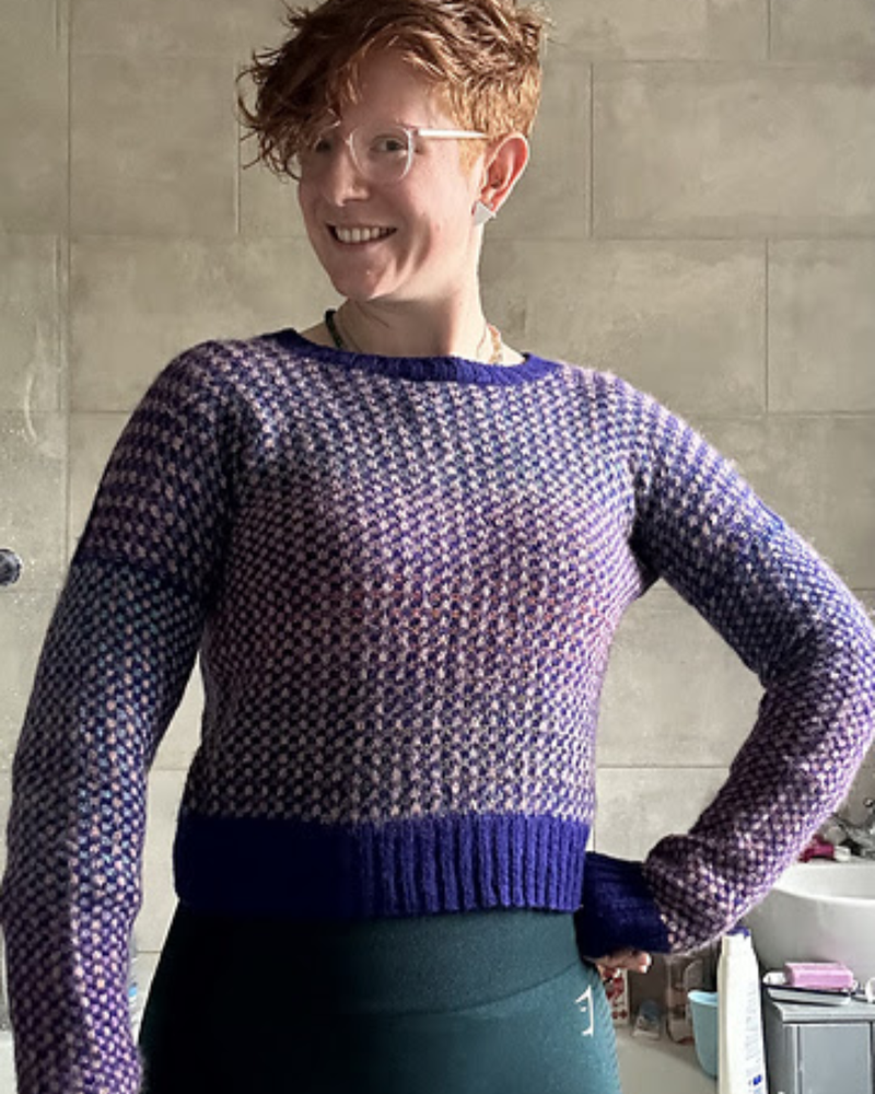 Tessellated Pullover by Andrea Mowry