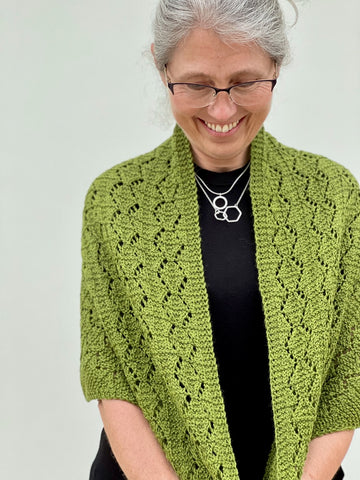 Criss Cross Shawl Pattern by Emma Vining (Digital)